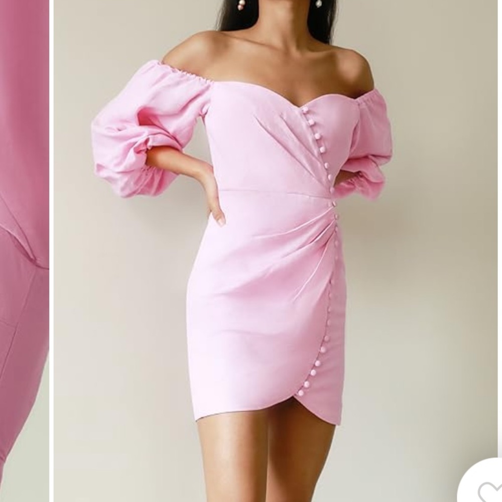 Significant Other Pink Camilla Mini Dress